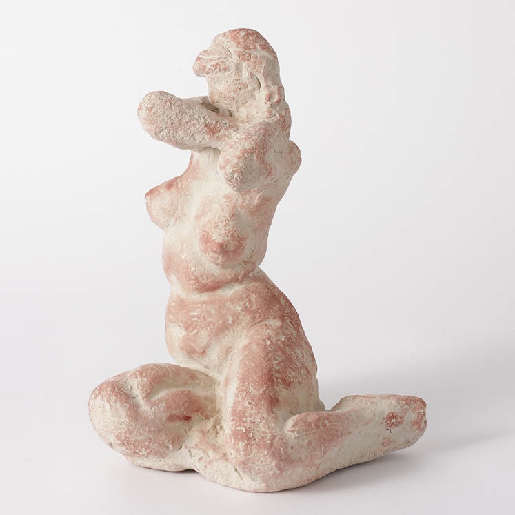 Artwork by Yoshi Kinouchi, Nude, Made of terracotta