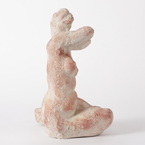 Artwork by Yoshi Kinouchi, Nude, Made of terracotta