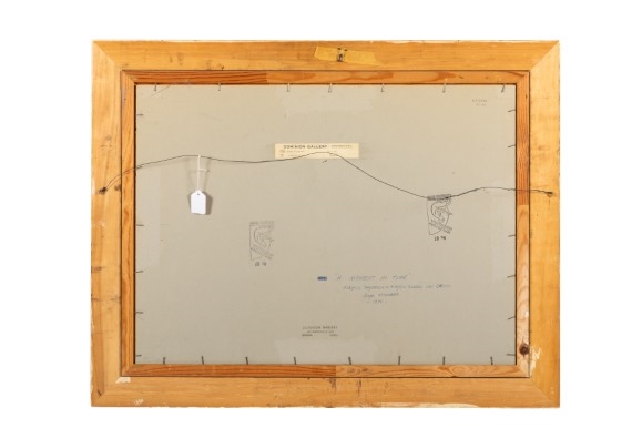 Artwork by Lloyd Fitzgerald, A Moment In Time, Made of Acrylic Dry-Brush And Acrylic Glazes On Gesso