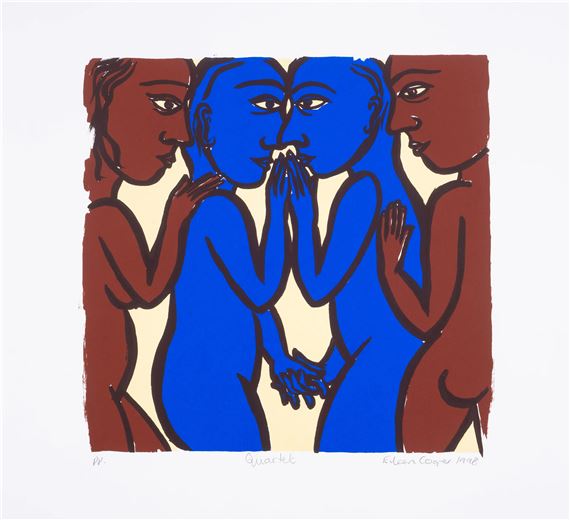 Quartet by Eileen Cooper, 1998