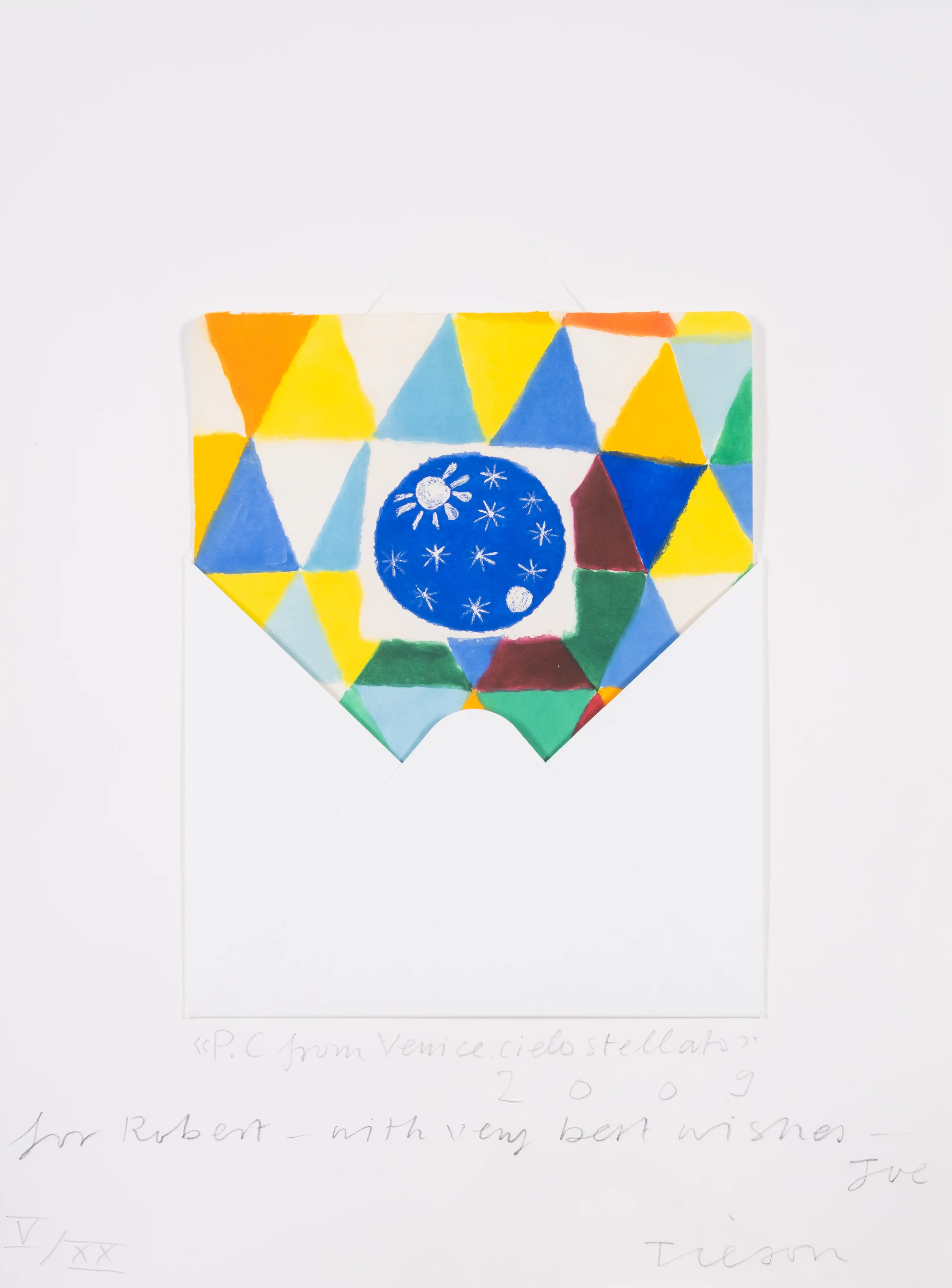 ジョー・ティルソン　画集　作品集　JOE TILSON Joe Tilson | Untitled (Symbols and Fragments) - Lithograph