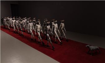 Jane Alexander: Infantry with beast - The Art Institute of Chicago