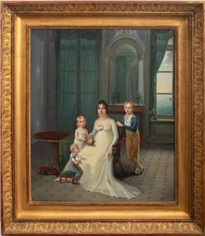 Family Portrait - Francois-Josephe Kinsoen