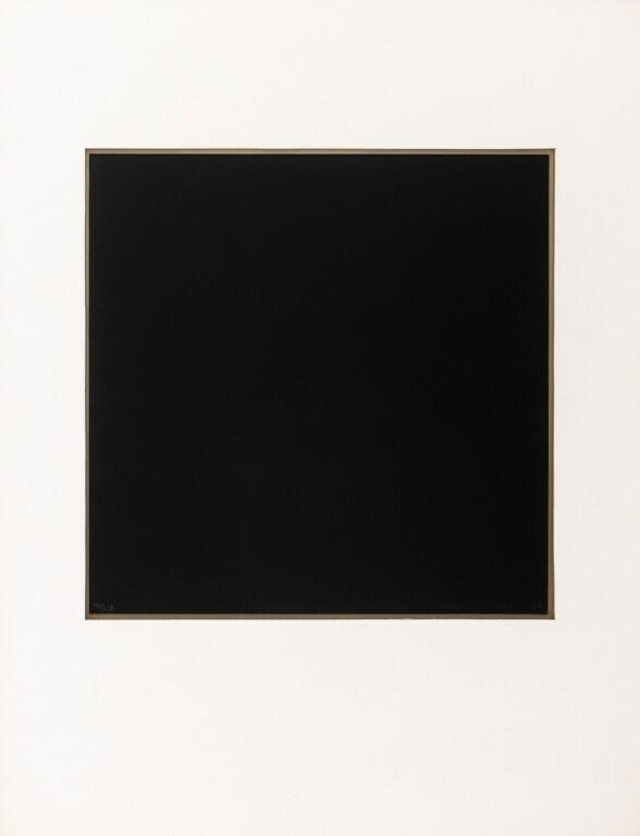 Artwork by Ad Reinhardt, Abstract Print, Made of Serigraph On Plexiglas