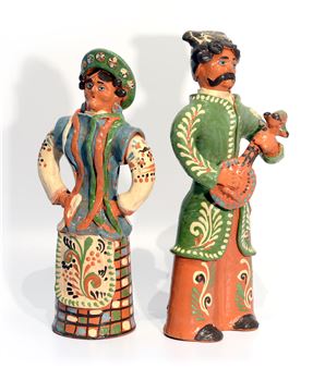 The Bride and the Cossack with the Bandura - Vasyl Omelyanenko