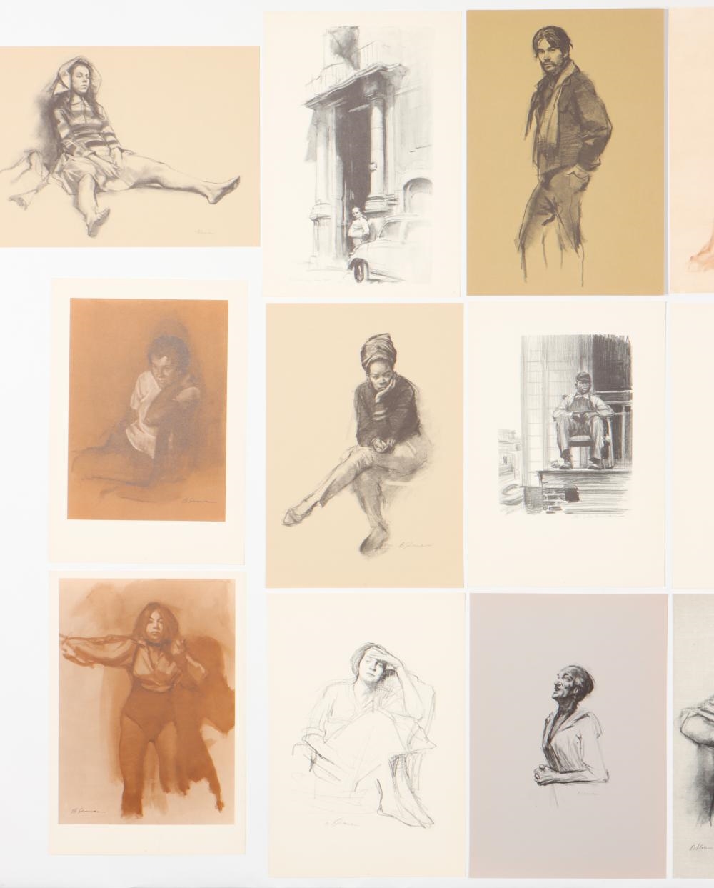 Burton Silverman | Portfolio Of Drawings | MutualArt