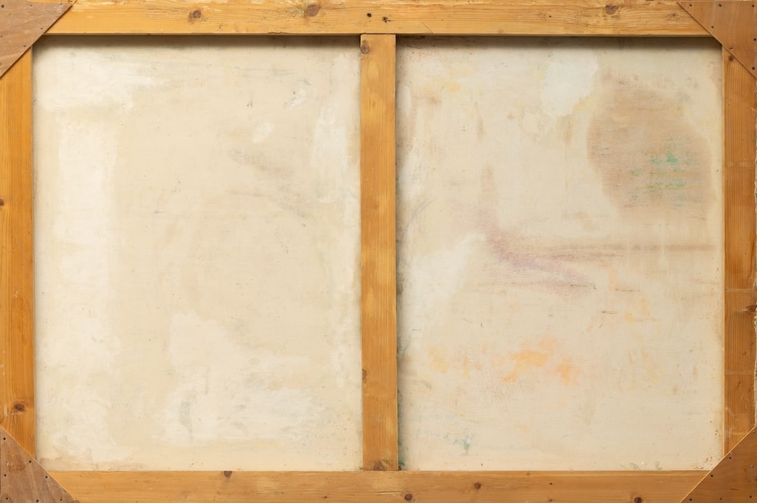 Artwork by Ismail Gulgée, Untitled, Made of Oil On Canvas