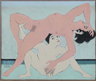 Erotic scene - Robert Slater