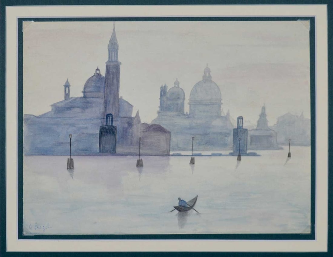 Artwork by Alexandra Nicholaeva Pregel, Venice view, Made of Watercolor On Paper