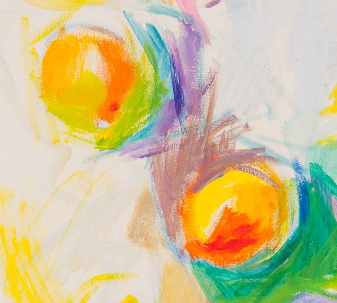 Artwork by Mercedes Matter, Abstract still-life, Made of Oil On Canvas