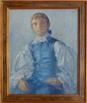 Portrait of Keir Dullea as the Marquis de Sade - Clara Klinghoffer