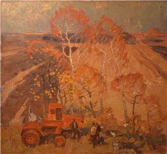 Soviet landscape - Victor Belov