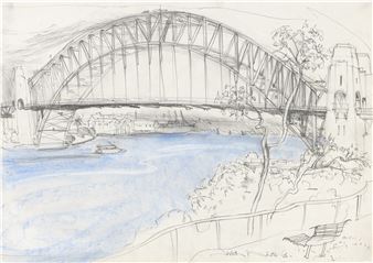 Judith White: Icons: Sydney Harbour Drawings 1980-1990 - Stella Downer Fine Art