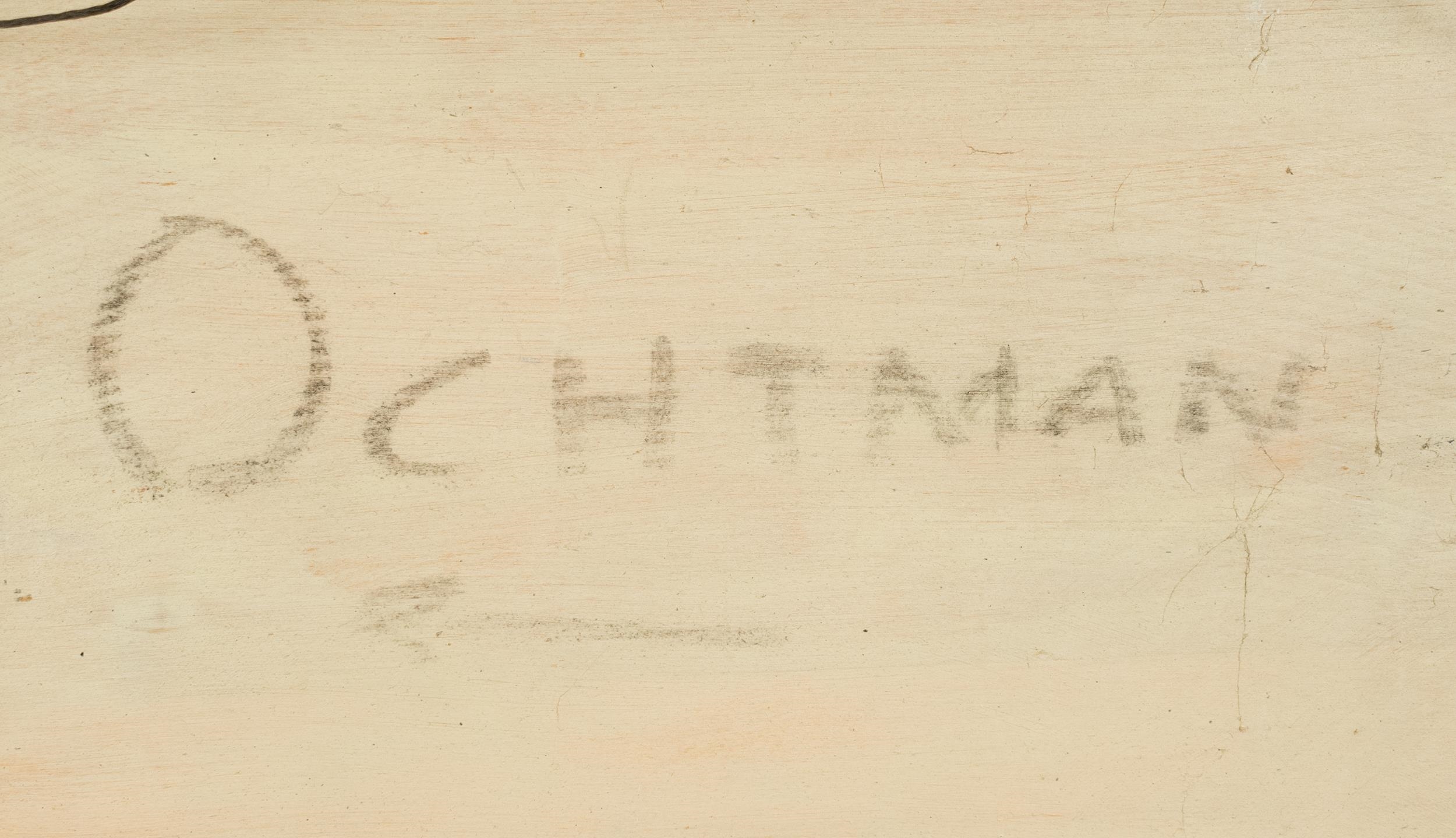 Artwork by Leonard Ochtman, LEONARD OCHTMAN OIL, AUTUMNAL LANDSCAPE, Made of oil on board