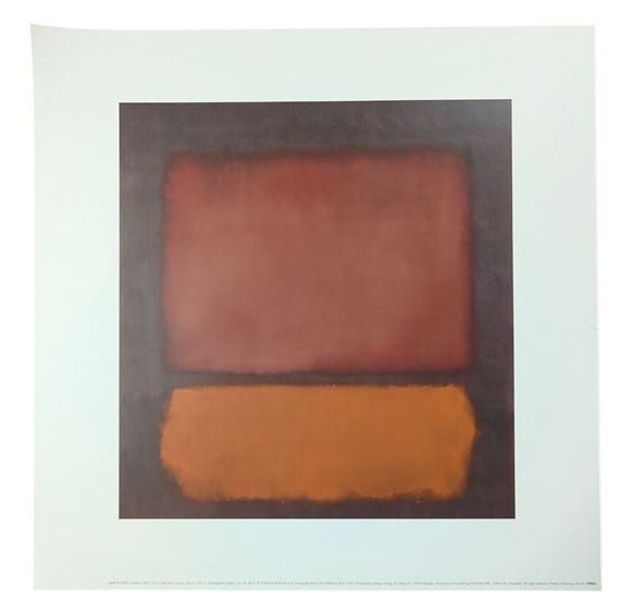 Untitled by Mark Rothko, 1962