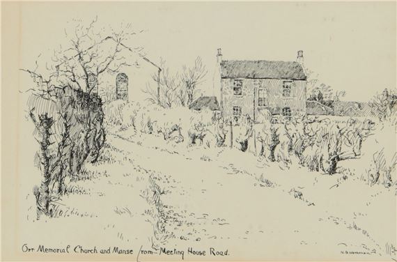 ORR MEMORIAL CHURCH & MANSE, MEETING HOUSE ROAD - Ellen Brown Workman Mccready