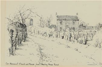 ORR MEMORIAL CHURCH & MANSE, MEETING HOUSE ROAD - Ellen Brown Workman Mccready