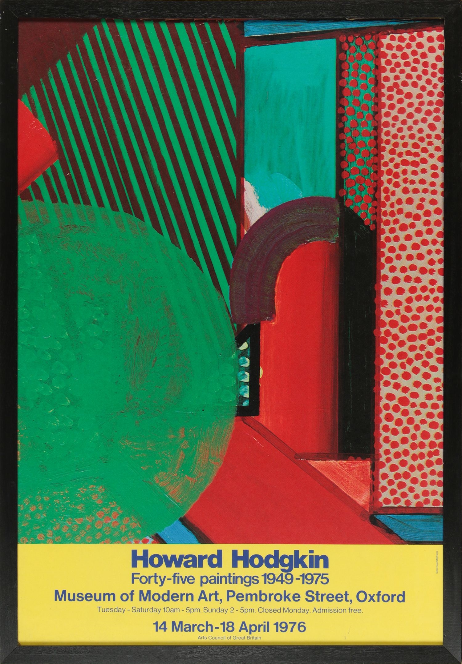 Howard Hodgkin | HOWARD HODGKIN, MUSEUM OF MODERN ART, OXFORD 1976 ...