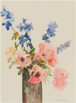 STILL LIFE, FLOWERS - Sandra Maze