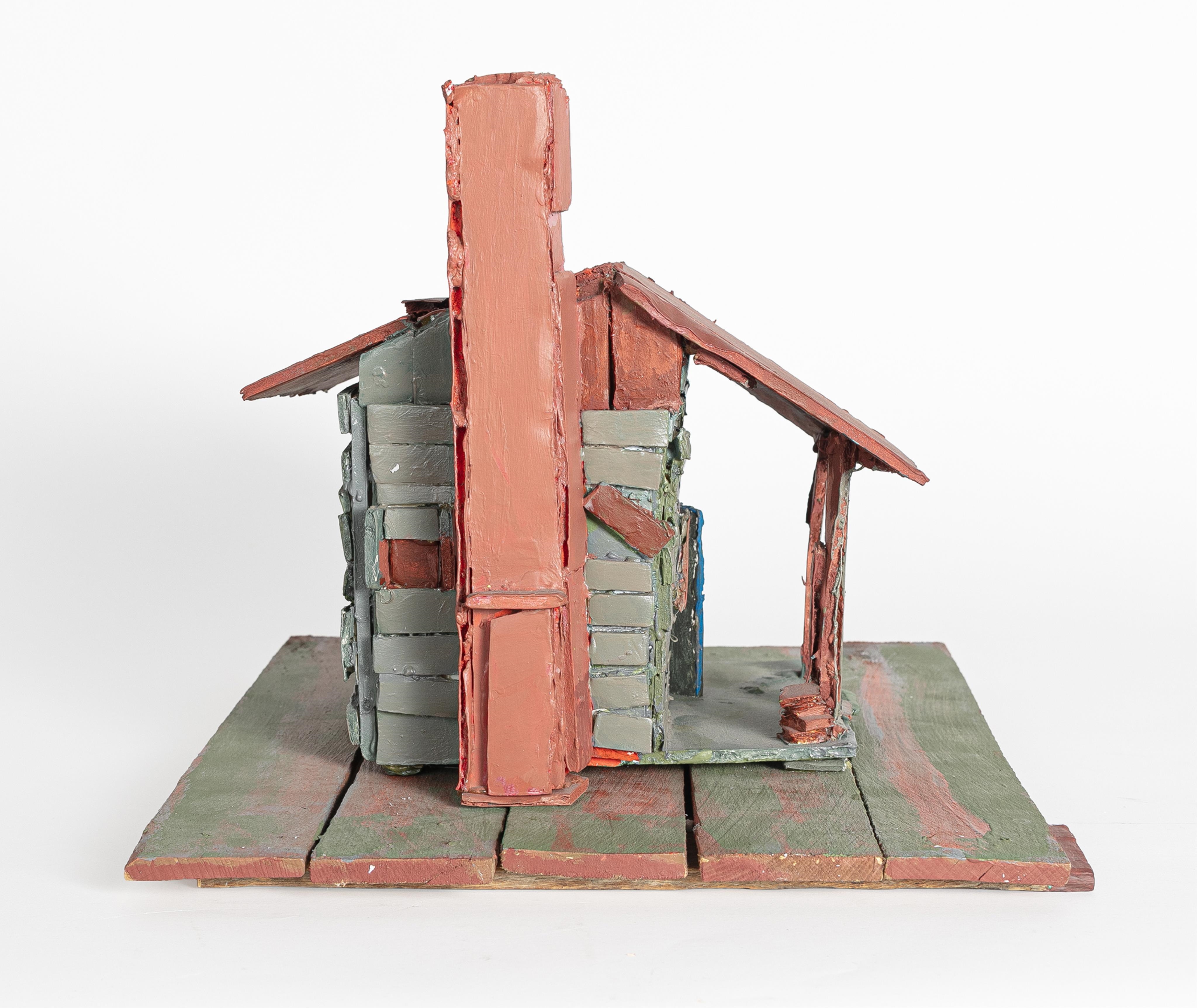 Artwork by Beverly Buchanan, House for Rent - (As-Is), Made of Painted Wood