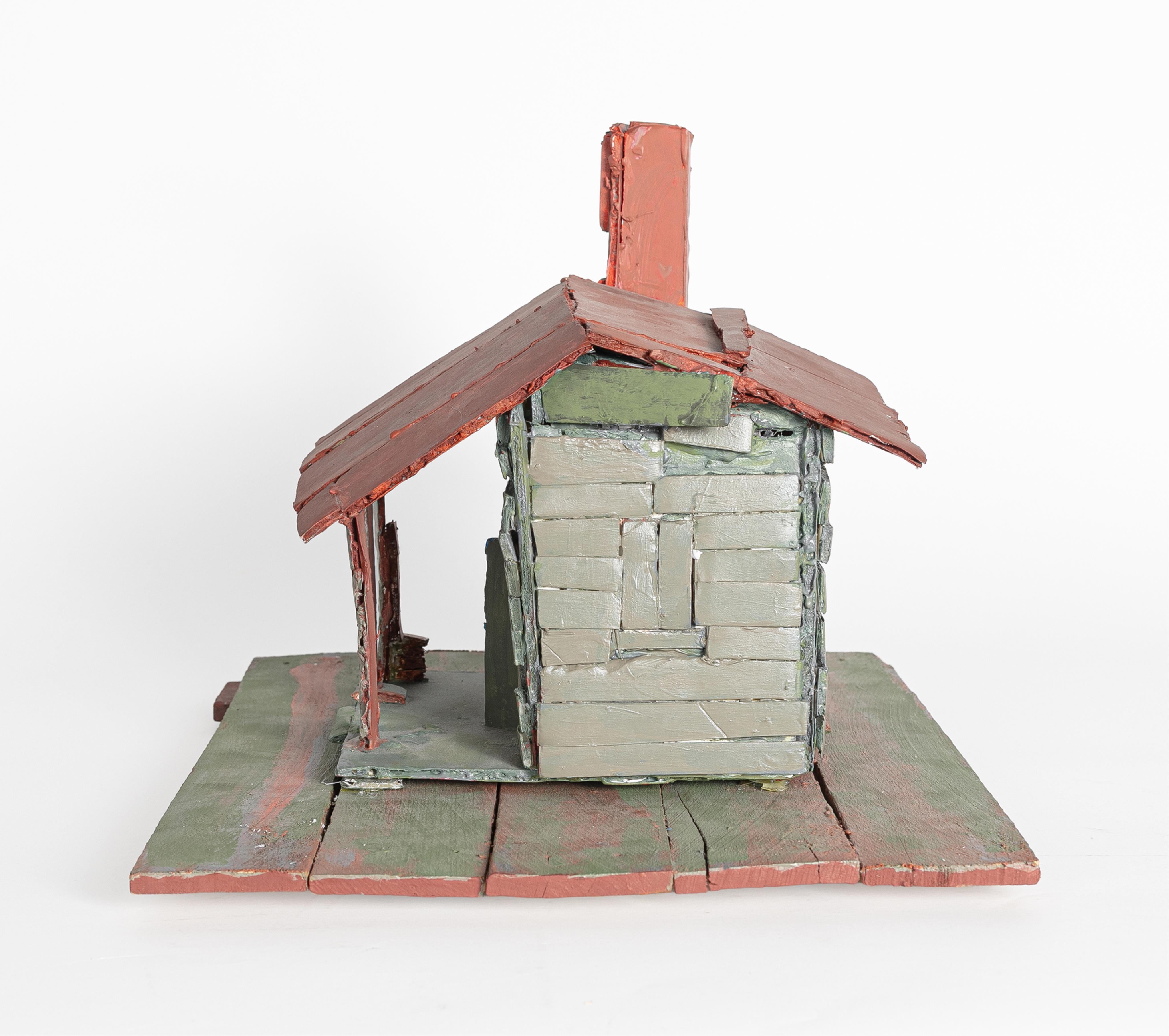 Artwork by Beverly Buchanan, House for Rent - (As-Is), Made of Painted Wood