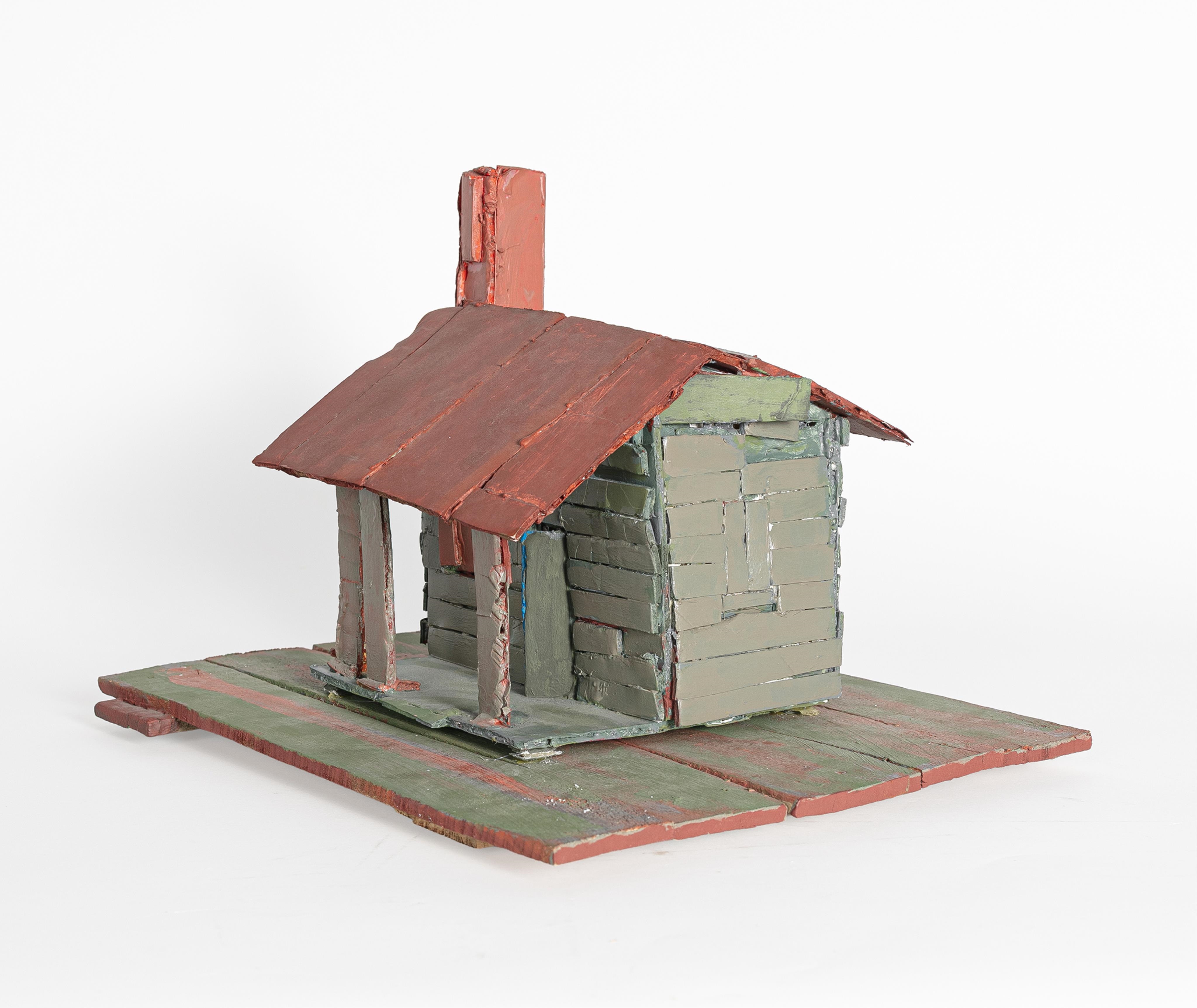 Artwork by Beverly Buchanan, House for Rent - (As-Is), Made of Painted Wood