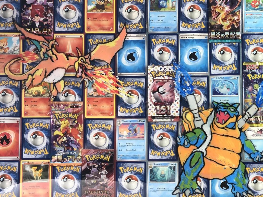 Rotten Russ | reverse-painted Pokémon mixed media piece | MutualArt