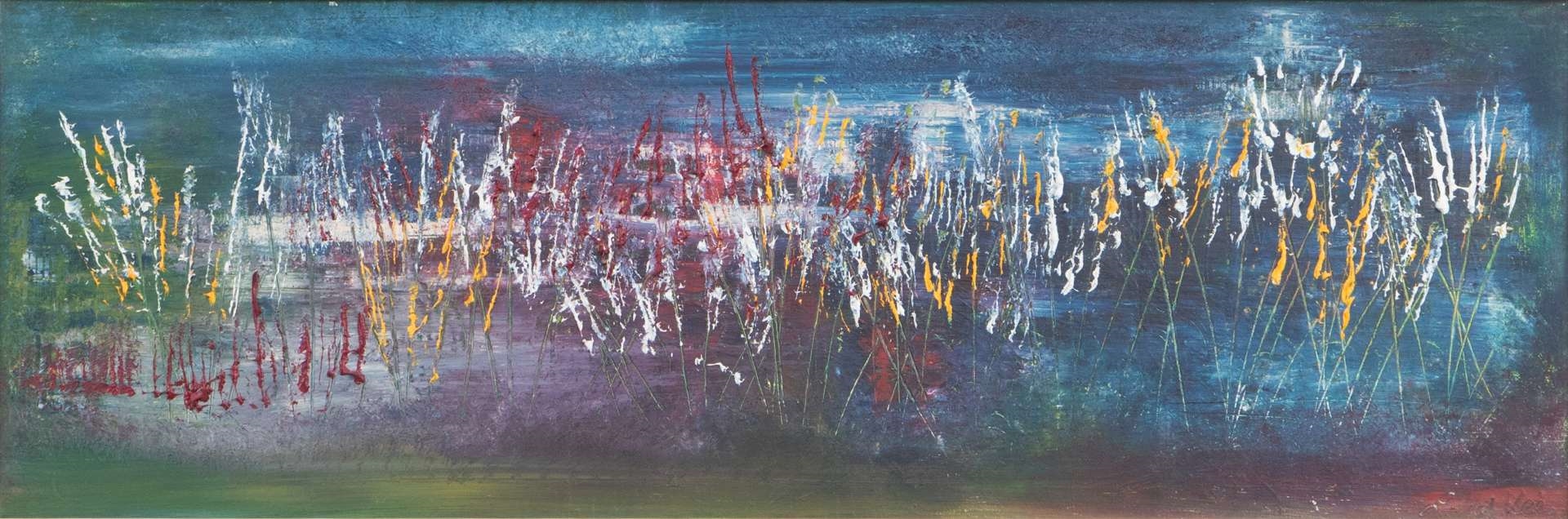 Artwork by Louki van der Veen, Zonder titel, Made of oil on canvas