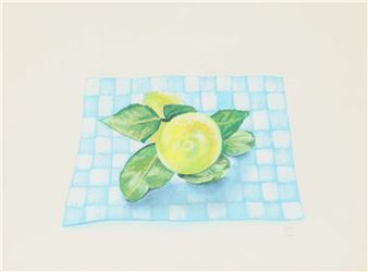 Stilleven met citroen - Thijs Overmans