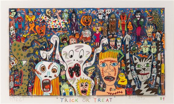 James Rizzi | A lot of fun for city kids (1990) | MutualArt