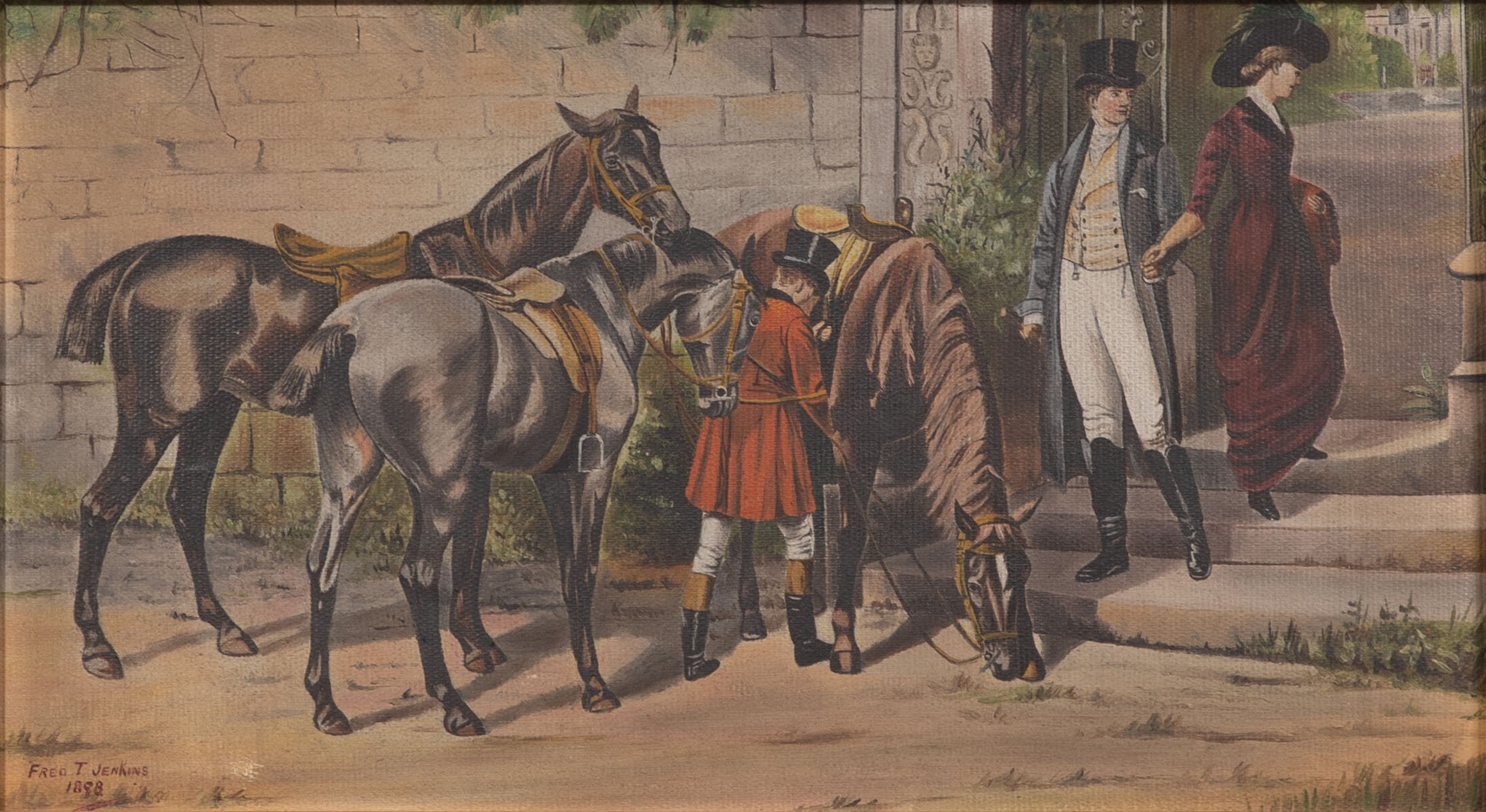 Artwork by Fred T. Jenkins, Untitled, Made of Oil On Canvas