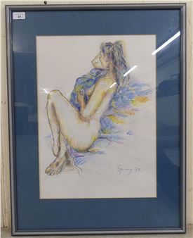 A modern nude pen - Christopher Spring