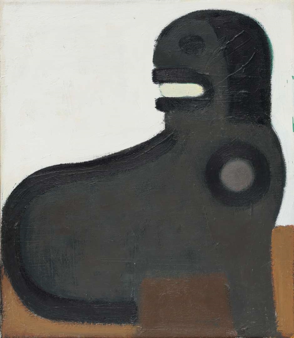 Artwork by Ed Dukkers, Zonder titel, Made of oil on canvas