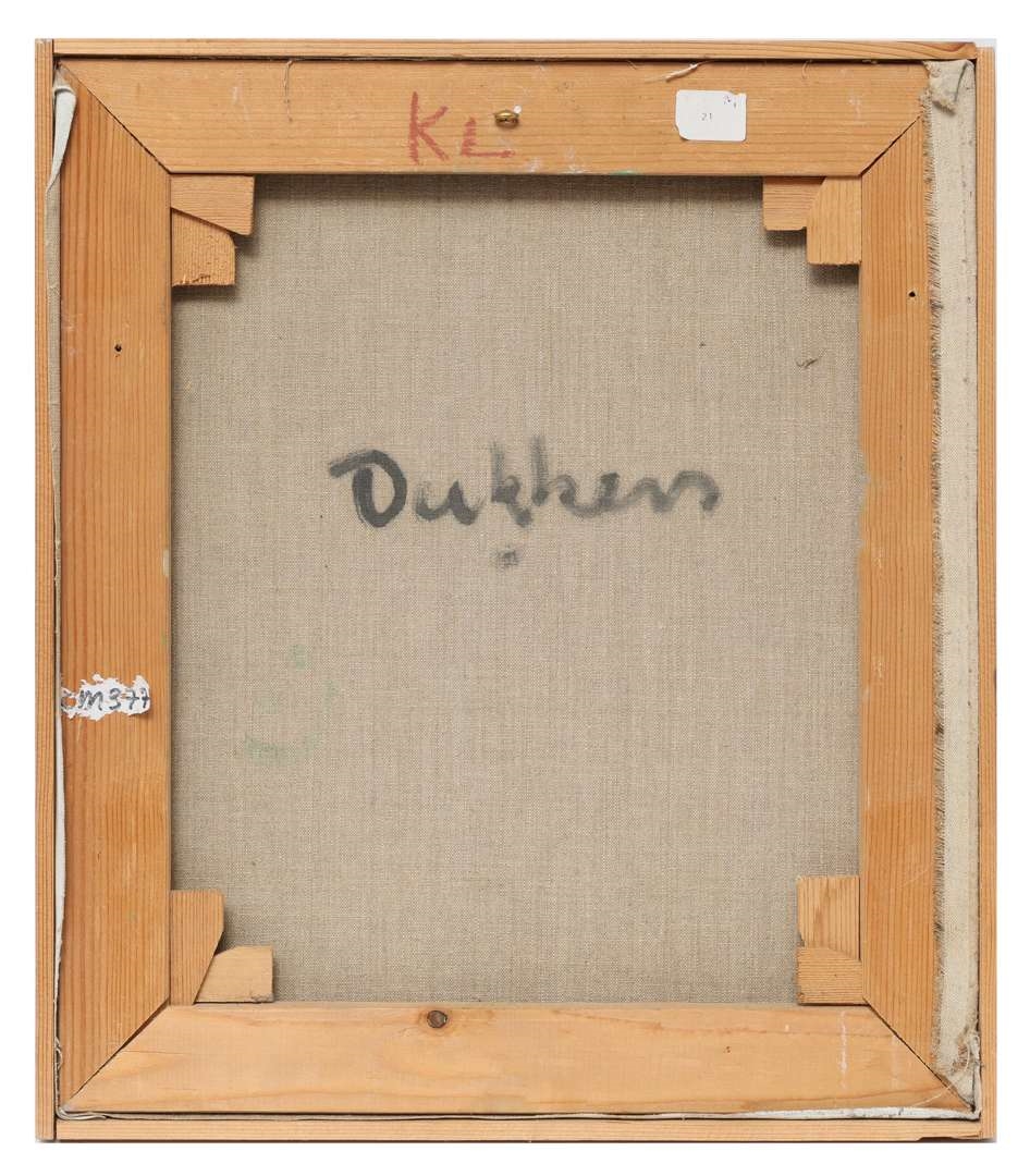 Artwork by Ed Dukkers, Zonder titel, Made of oil on canvas