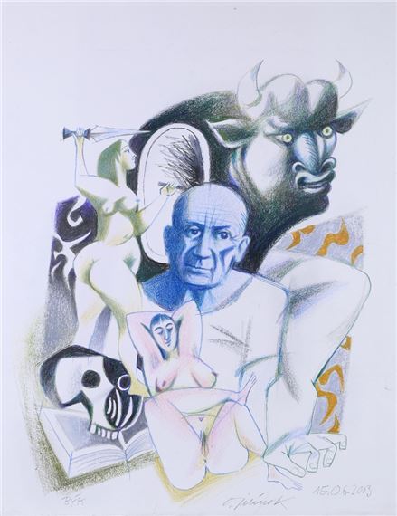 Býk by Oldřich Jelínek, 2003