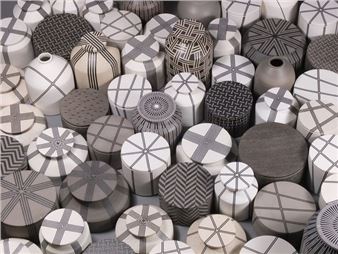 Various boxes in Delft - Galerie Terra Delft