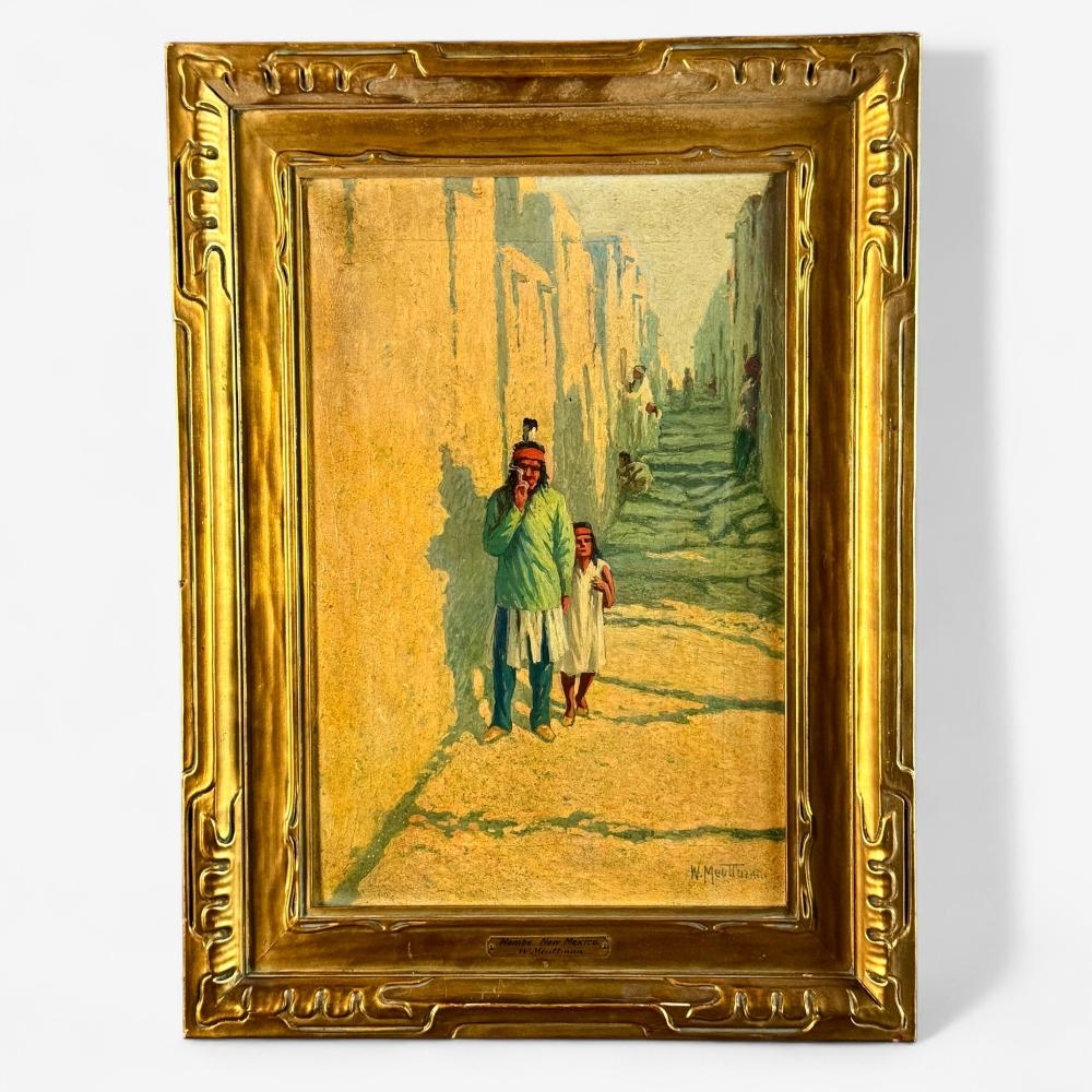 Artwork by William Meuttman, Nambe, New Mexico, Made of Oil On Canvas