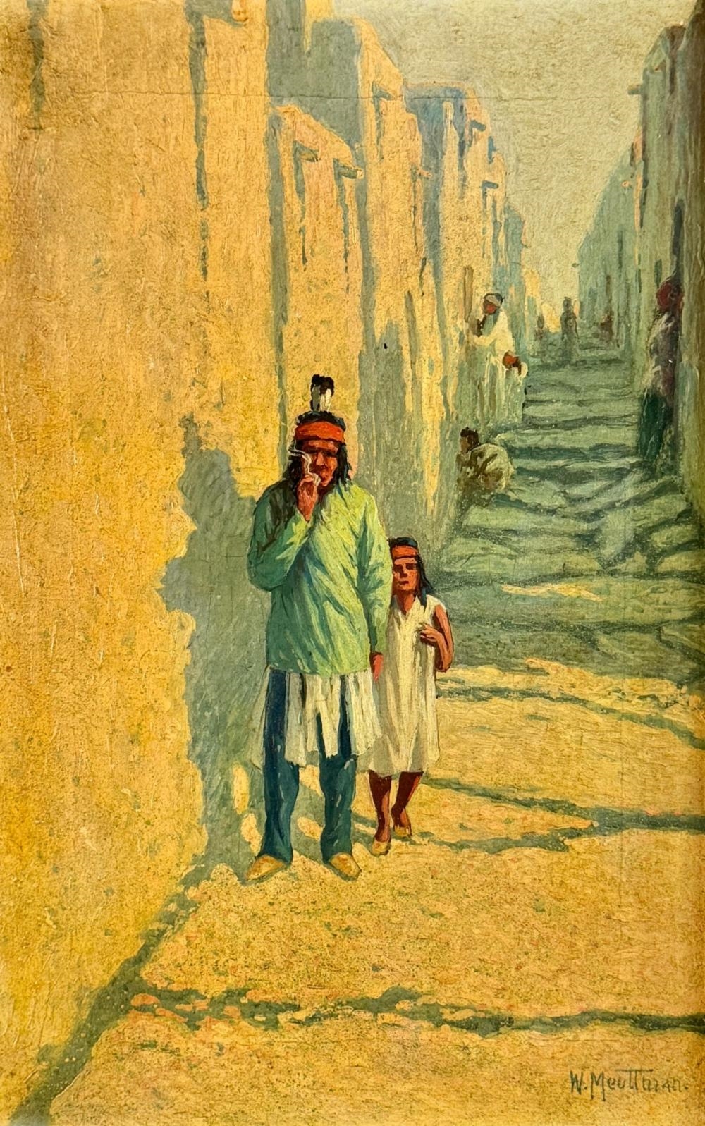 Artwork by William Meuttman, Nambe, New Mexico, Made of Oil On Canvas