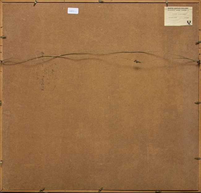 Artwork by Derek Hyatt, Lichen Display (Solva, Made of Gouache On Paper