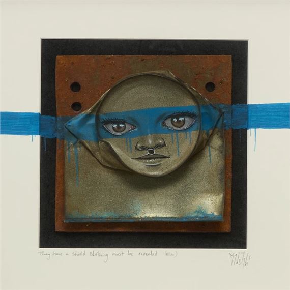 They have a shield Nothing must be revealed (blue - My Dog Sighs