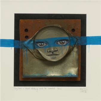 They have a shield Nothing must be revealed (blue - My Dog Sighs