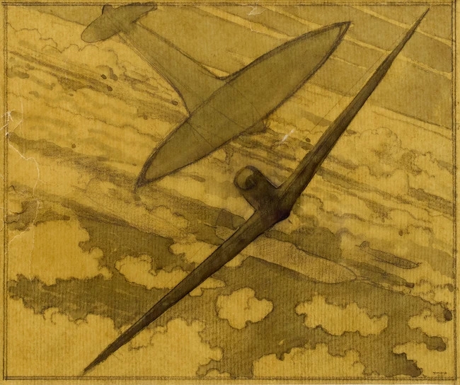 Walter Thomas Monnington | Dogfight | MutualArt