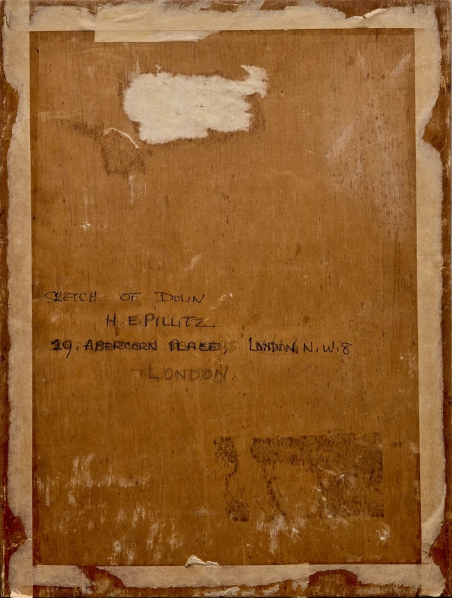 Artwork by Hedwig Esther Pilitz, Portrait of Sir Anton Dolin, Made of Oil On Board