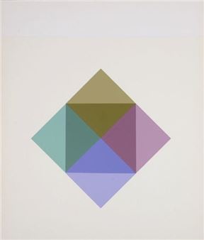 Abstract composition - Sanford Wurmfeld