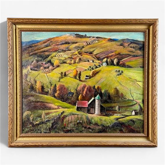 Autumn Fields by Albertus Eugene Jones