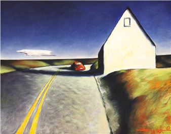 White Roadhouse Barn - Z.Z. Wei