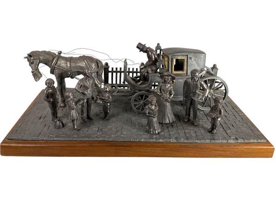 Michael Ricker | Park Carriage Scene | MutualArt