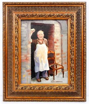 Portrait of a Shopkeeper - Susan Gordinier
