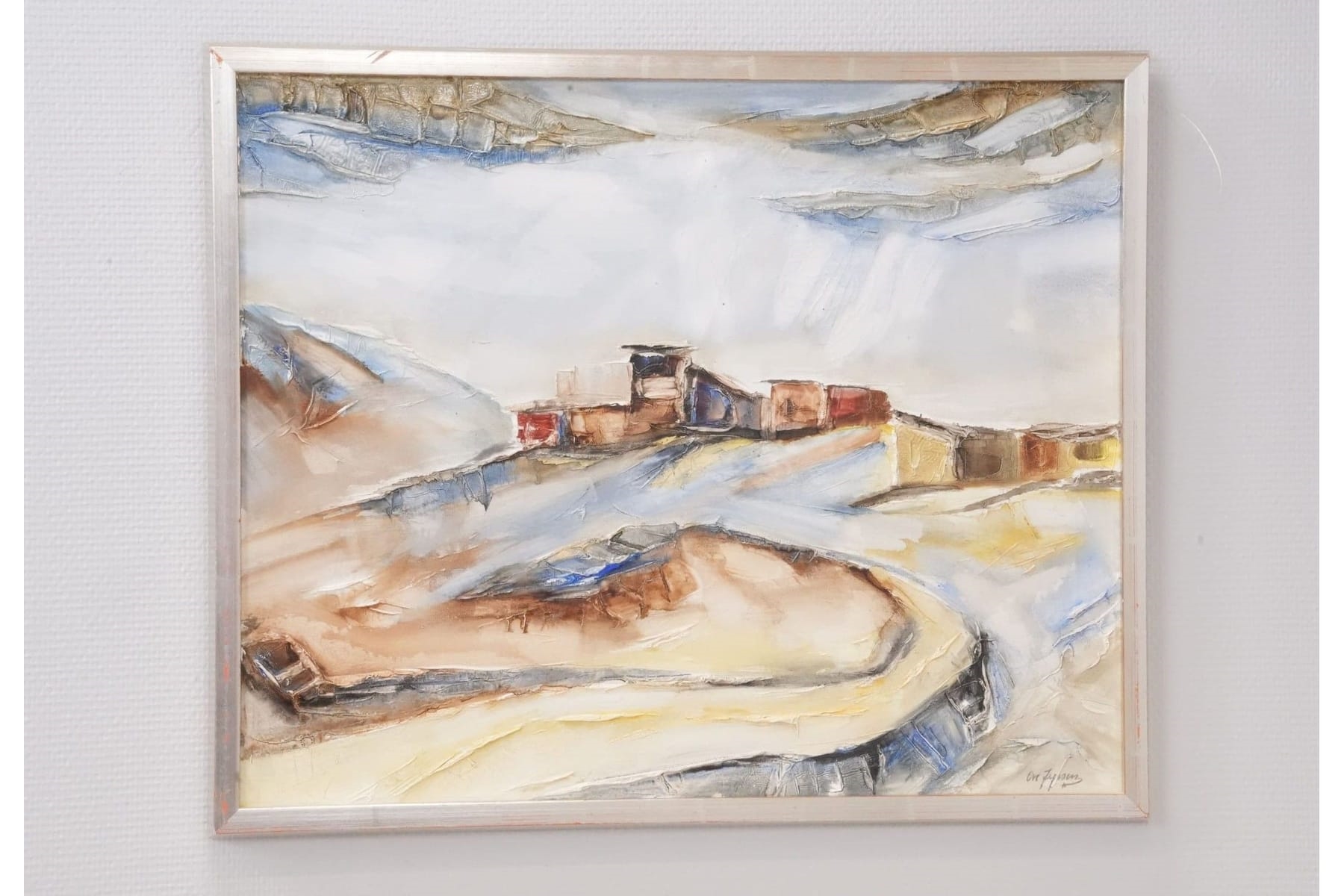 Artwork by Ove Jepsen, akryl på duk, Made of acrylic on canvas