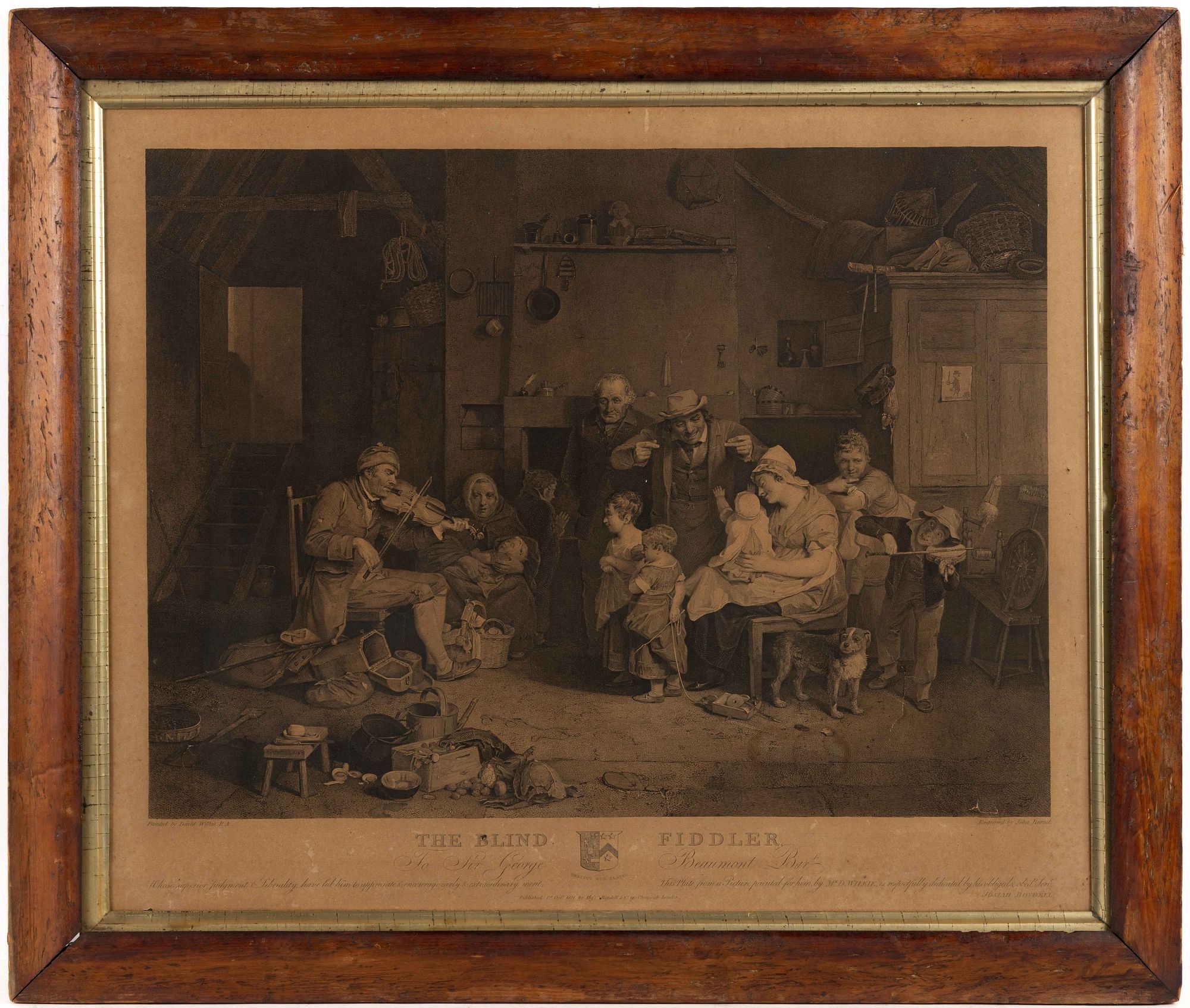 David Wilkie | THE BLIND FIDDLER (1811) | MutualArt